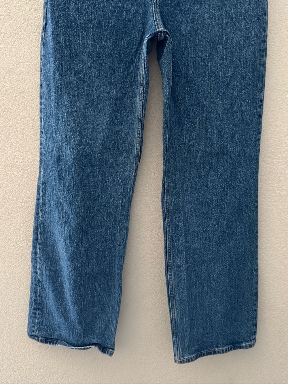 Abercrombie & Fitch 90's Relaxed Jeans Curve Love 30 Straight Classic Minimal - Picture 6 of 10